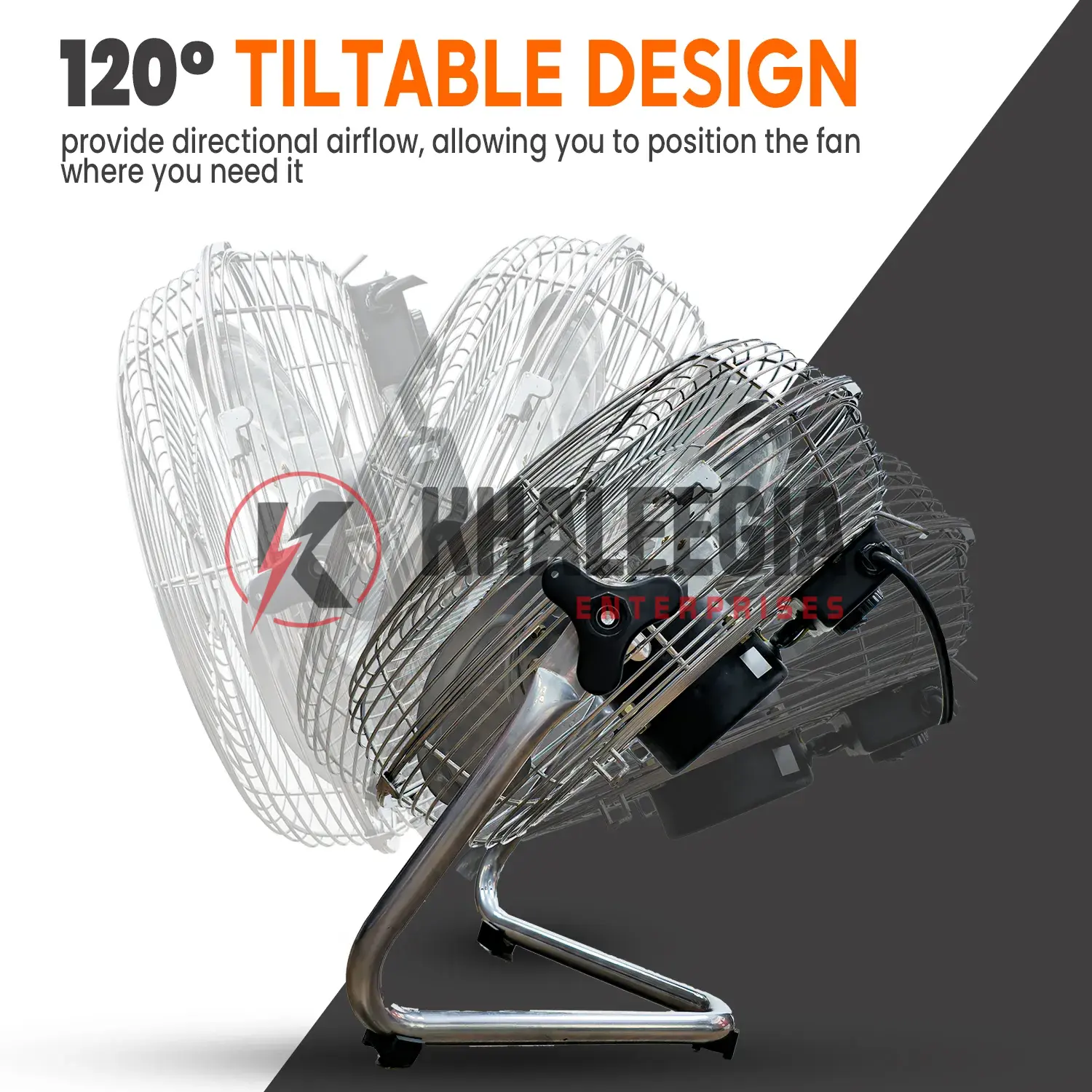 KD-30 - Khaleegia 12" Floor Fan - Image 6