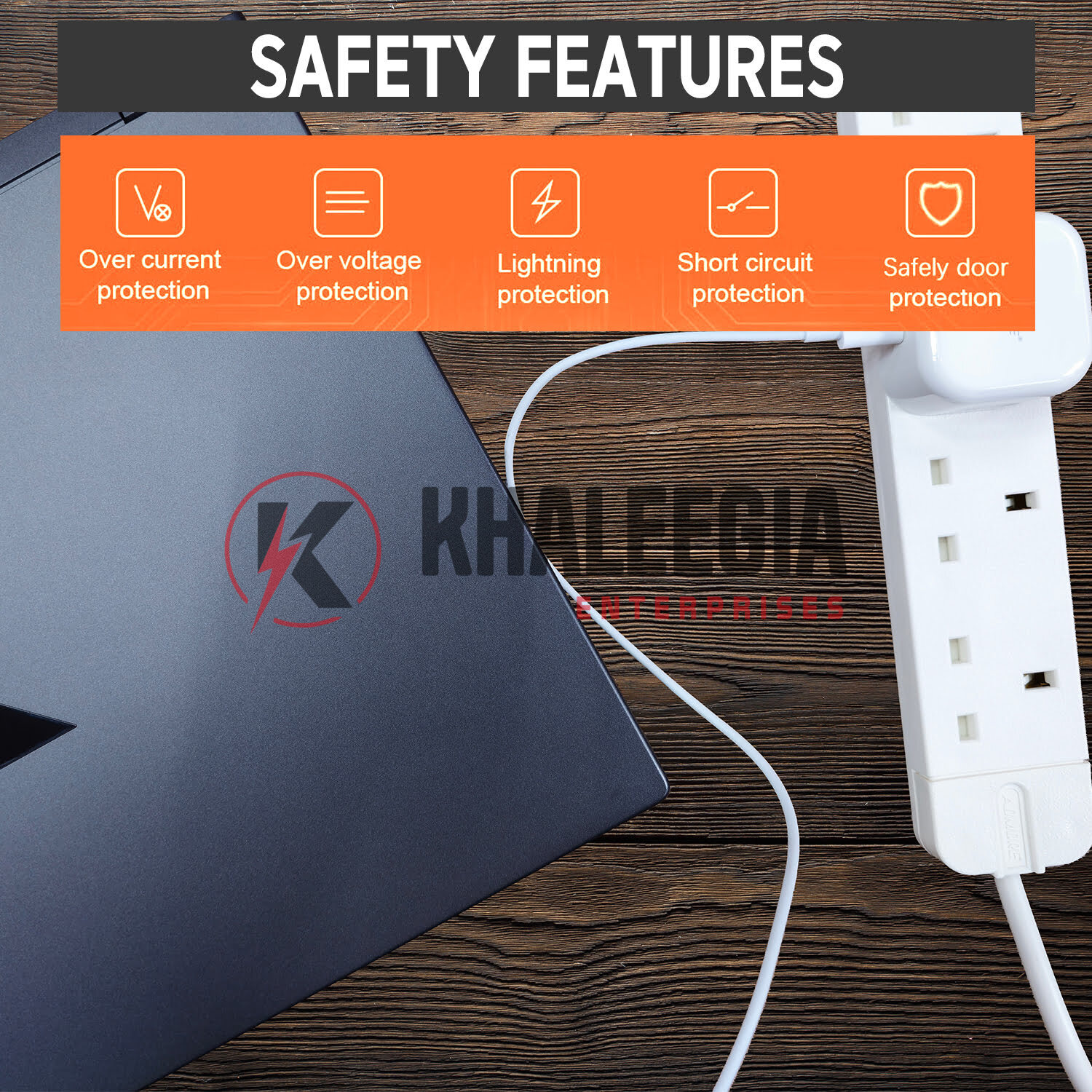 SB01177 | Admore 4 Gang 13A 5 Meters Slim Socket Extension - Image 5