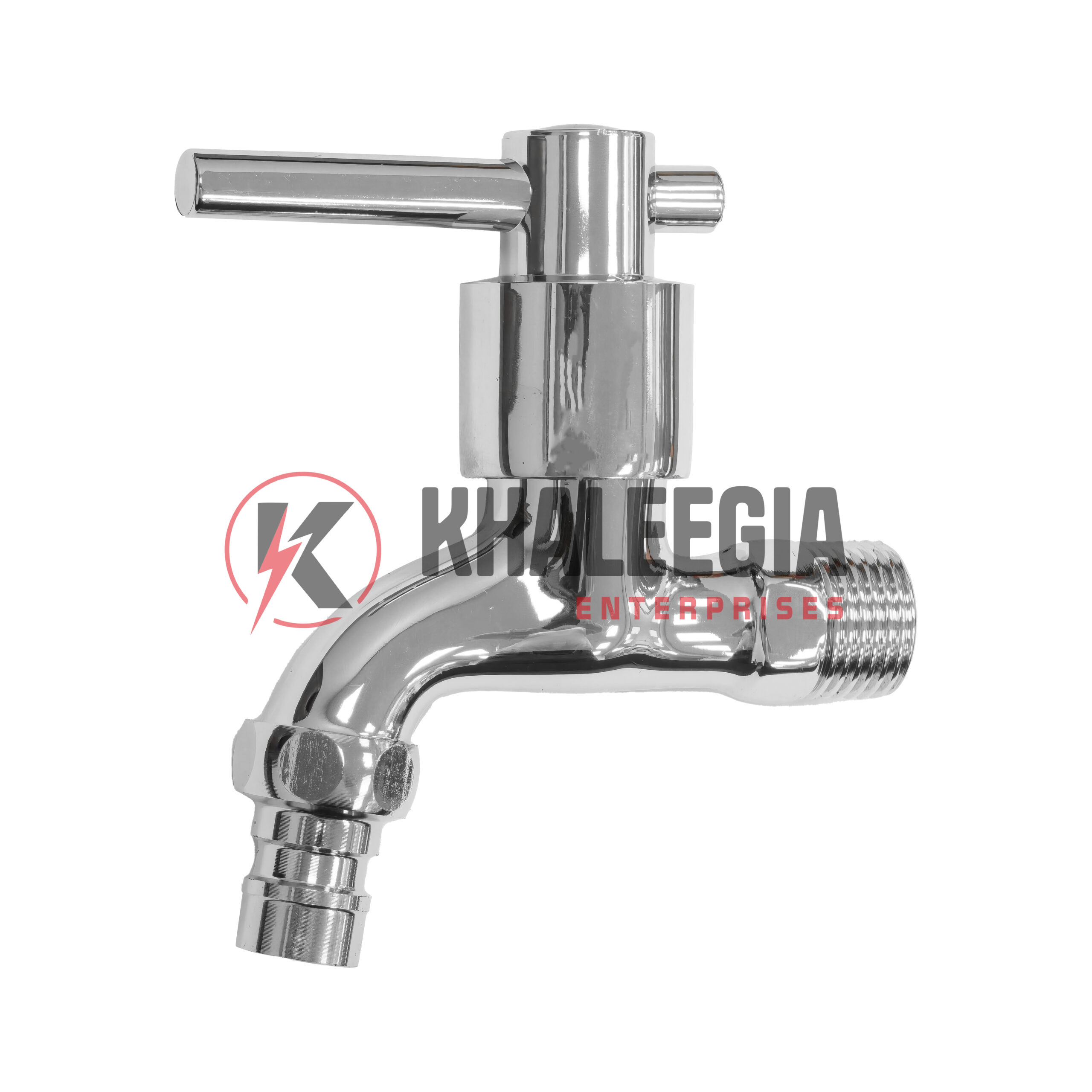 SV-03 - Eurospring 1/2" Brass Bib Cock (Chrome Polished) - Image 1