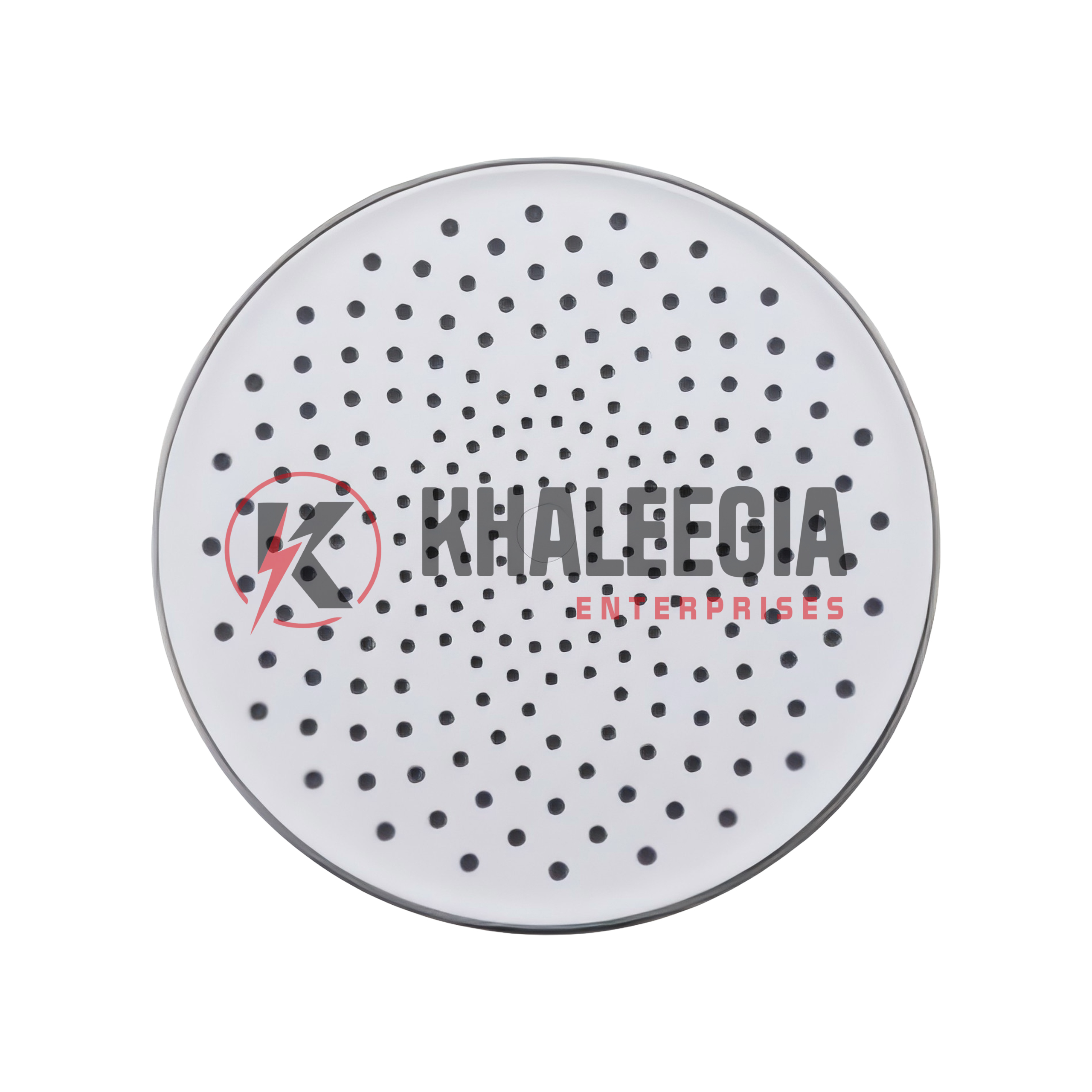 Eurospring SQ-025 ABS Rain Shower Head 8 Inch Chrome Finish