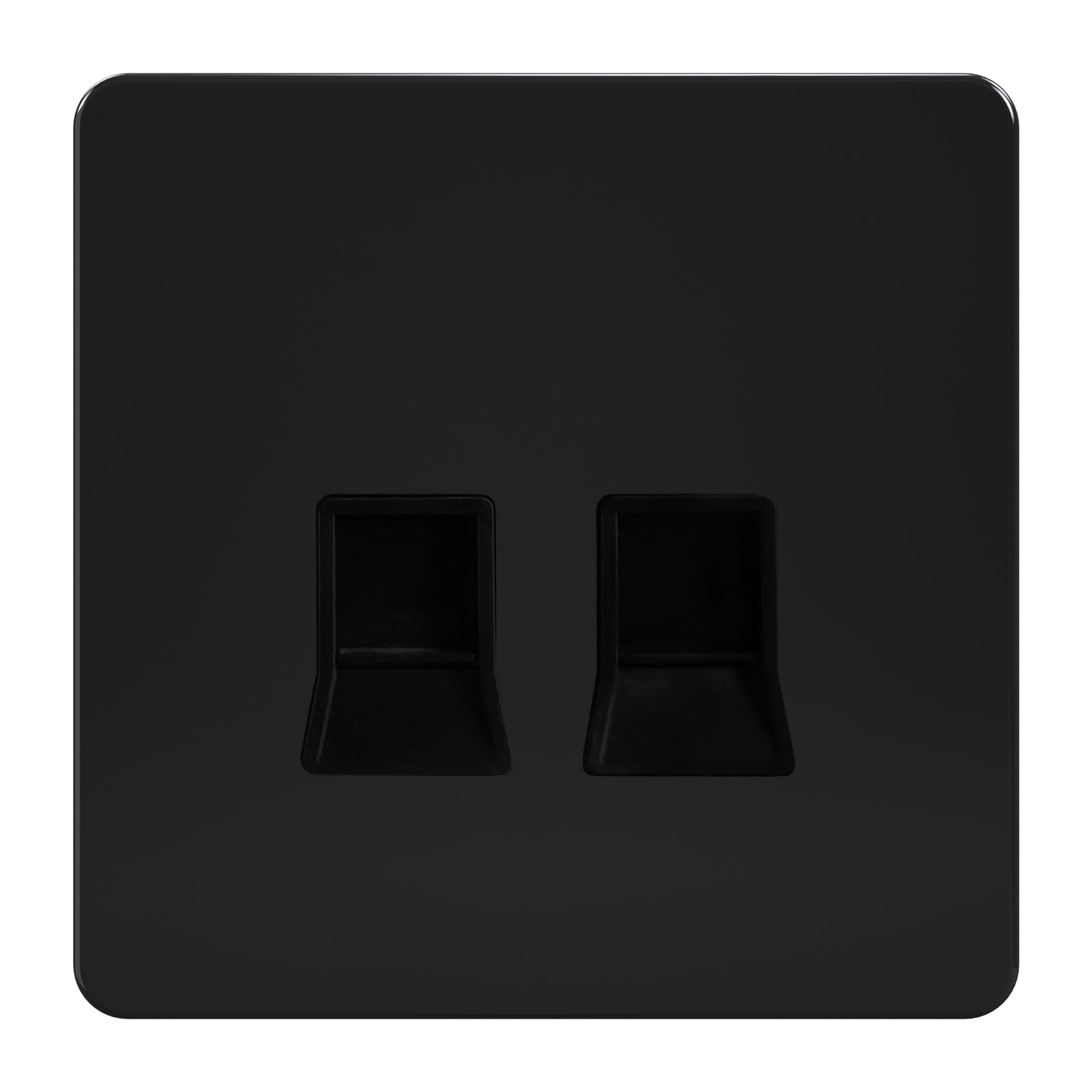 AB_0000_AB-4150-scaled-1.jpg AB4150 - Rj45 2G Data Socket (Cat-6) - Metal Series: Black Nickel - Image 1