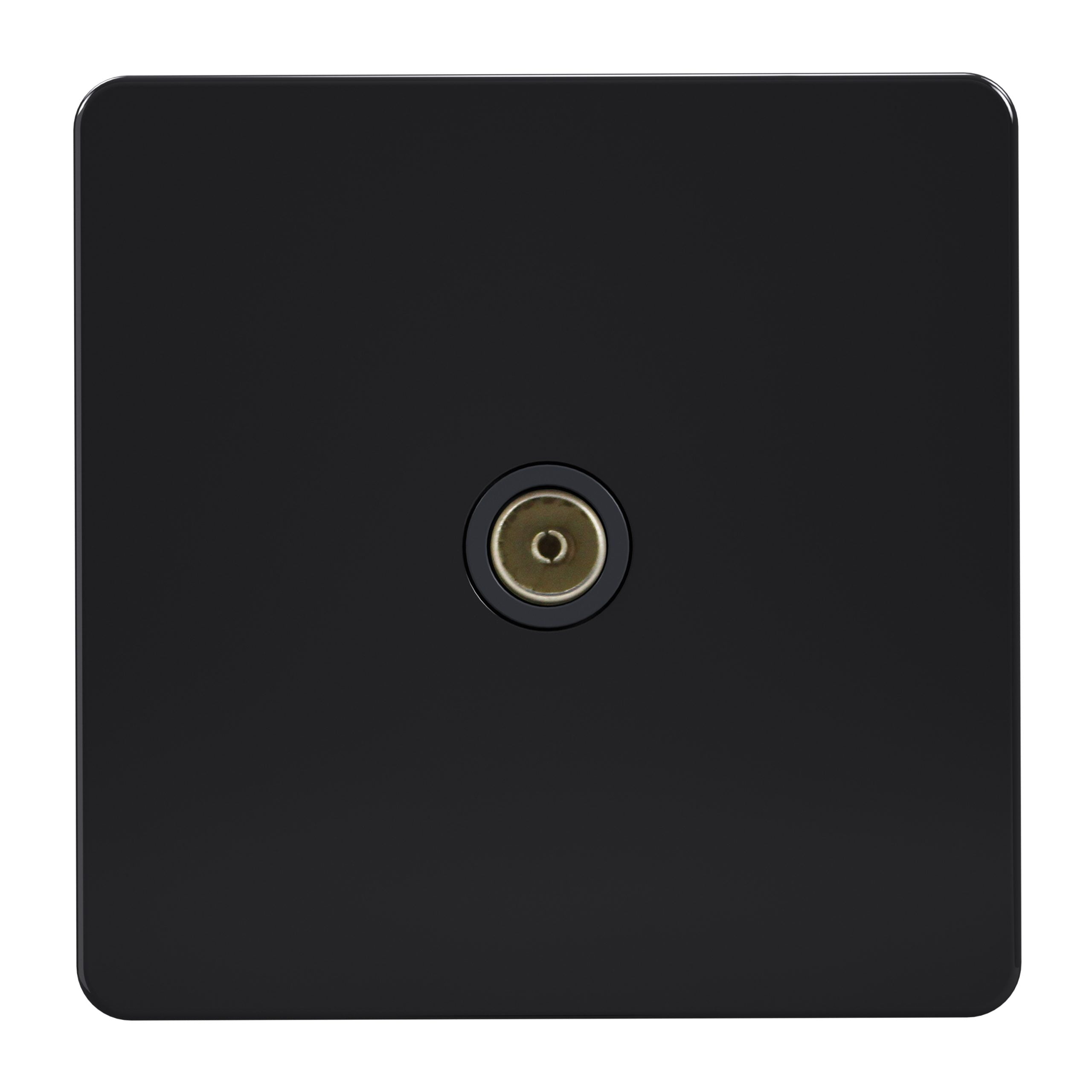 AB_0004_AB-432-scaled-1.jpg AB432 - Tv Socket - Metal Series: Black Nickel - Image 1