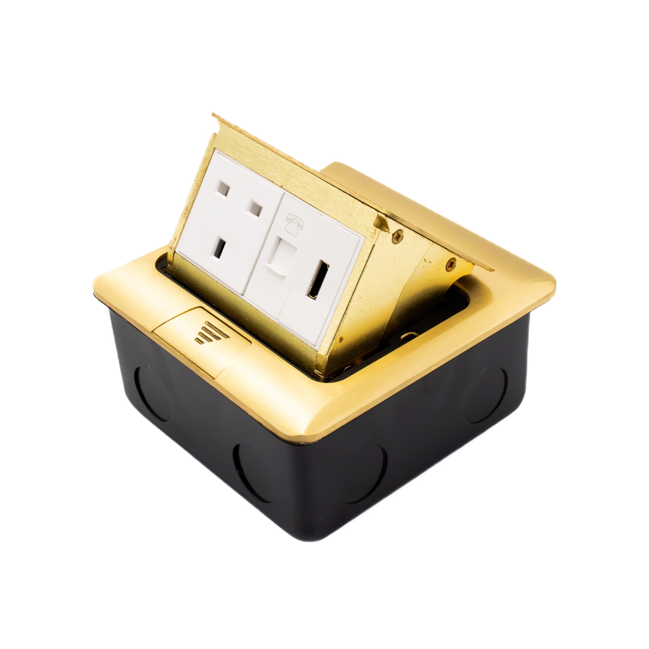 pp_0001__MG_4938-Enhanced-NR-scaled-1.jpg APU13CHD-G - Admore 1 Gang 13A Socket with Data Port and HDMI (Gold) Popup Socket - Image 1