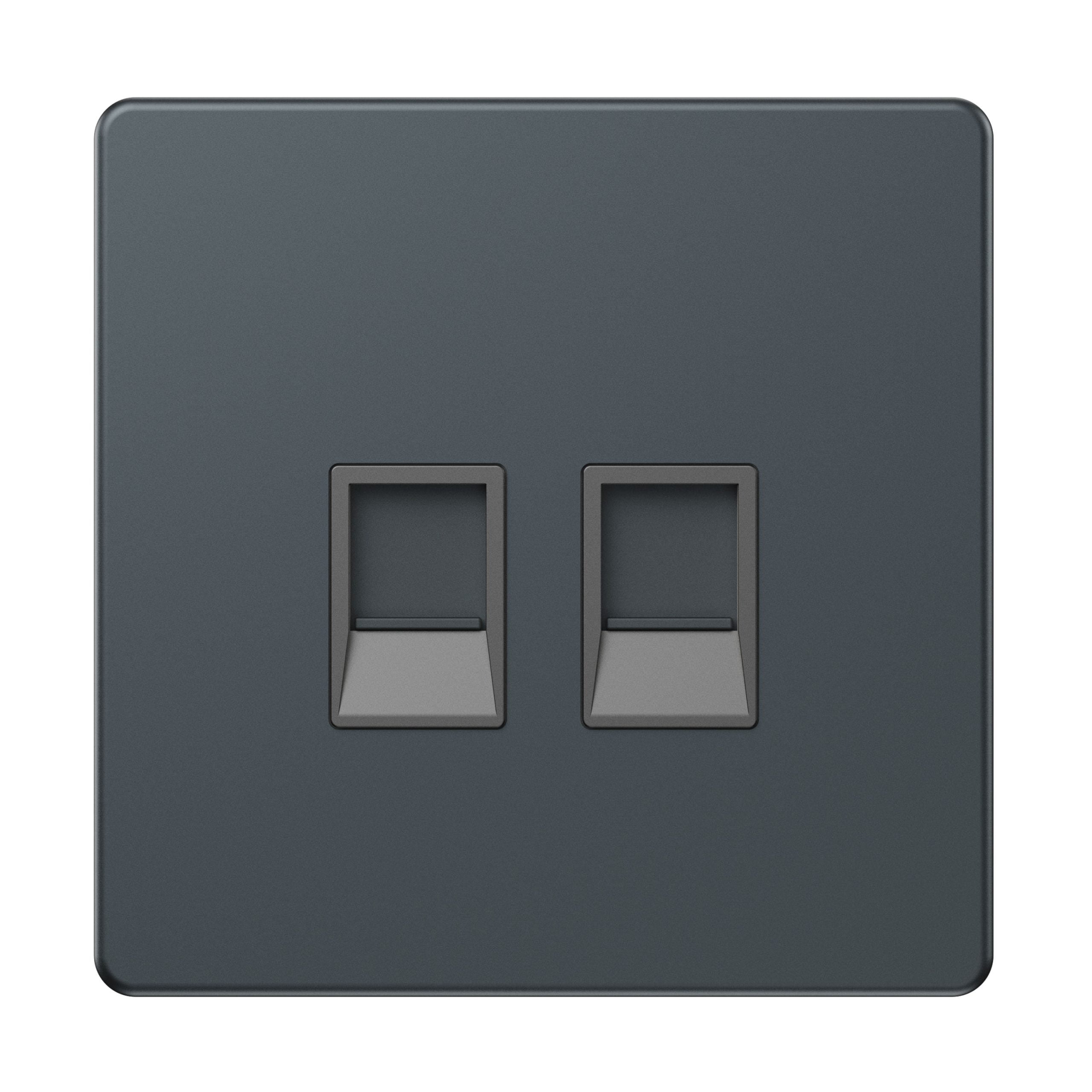 Untitled-1_0001_AS4150-scaled-1.jpg AS4150 - Rj45 2 Gang Data Socket(Cat-6) - Metal Series: Spruce Blue - Image 1