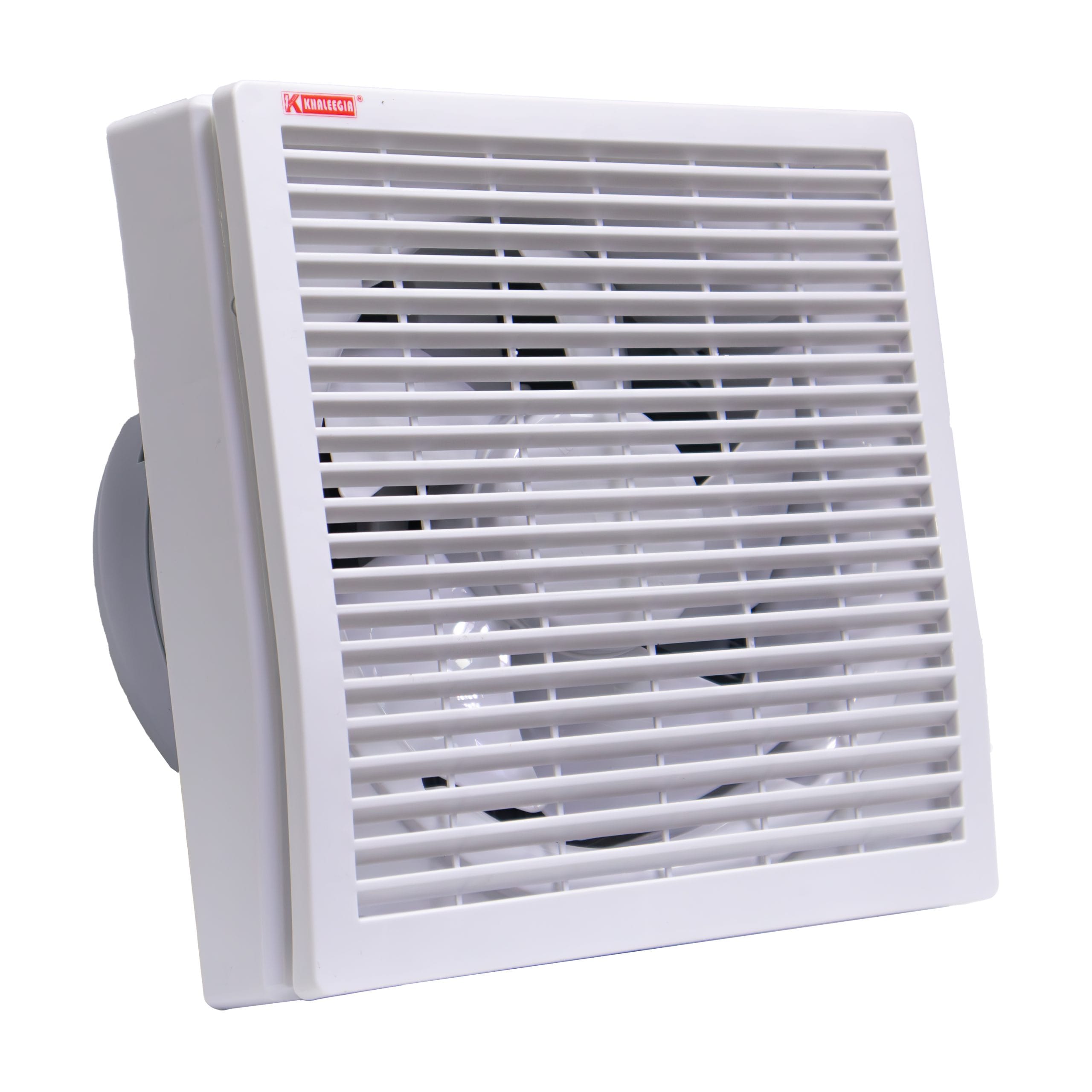K-F8-scaled-1.jpg K-F8 - Khaleegia 8" Square Auto Single Shutter Glass Mounting Exhaust Fan - Image 1
