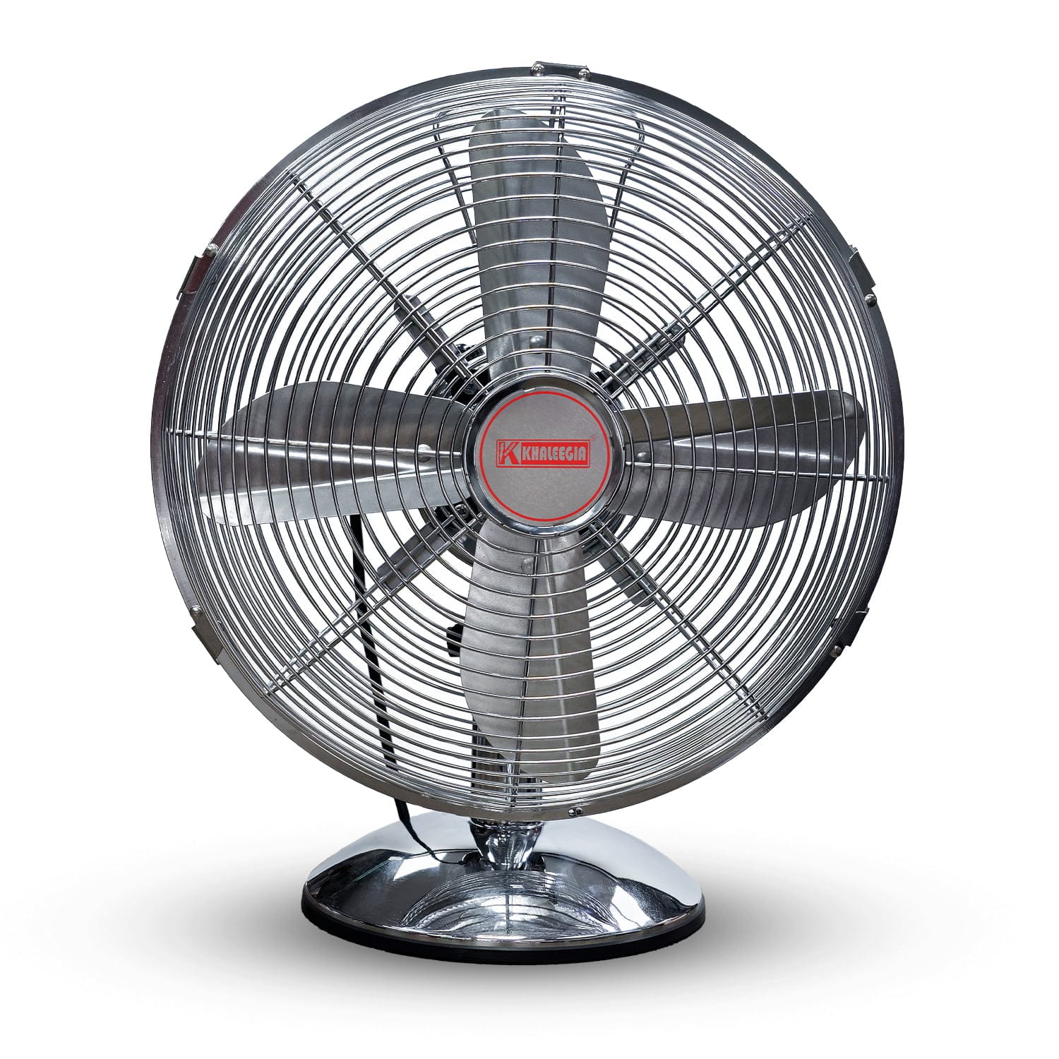 Main-3.jpg K-T30 - Khaleegia 12" Stainless Steel Metal Table Fan - Image 1