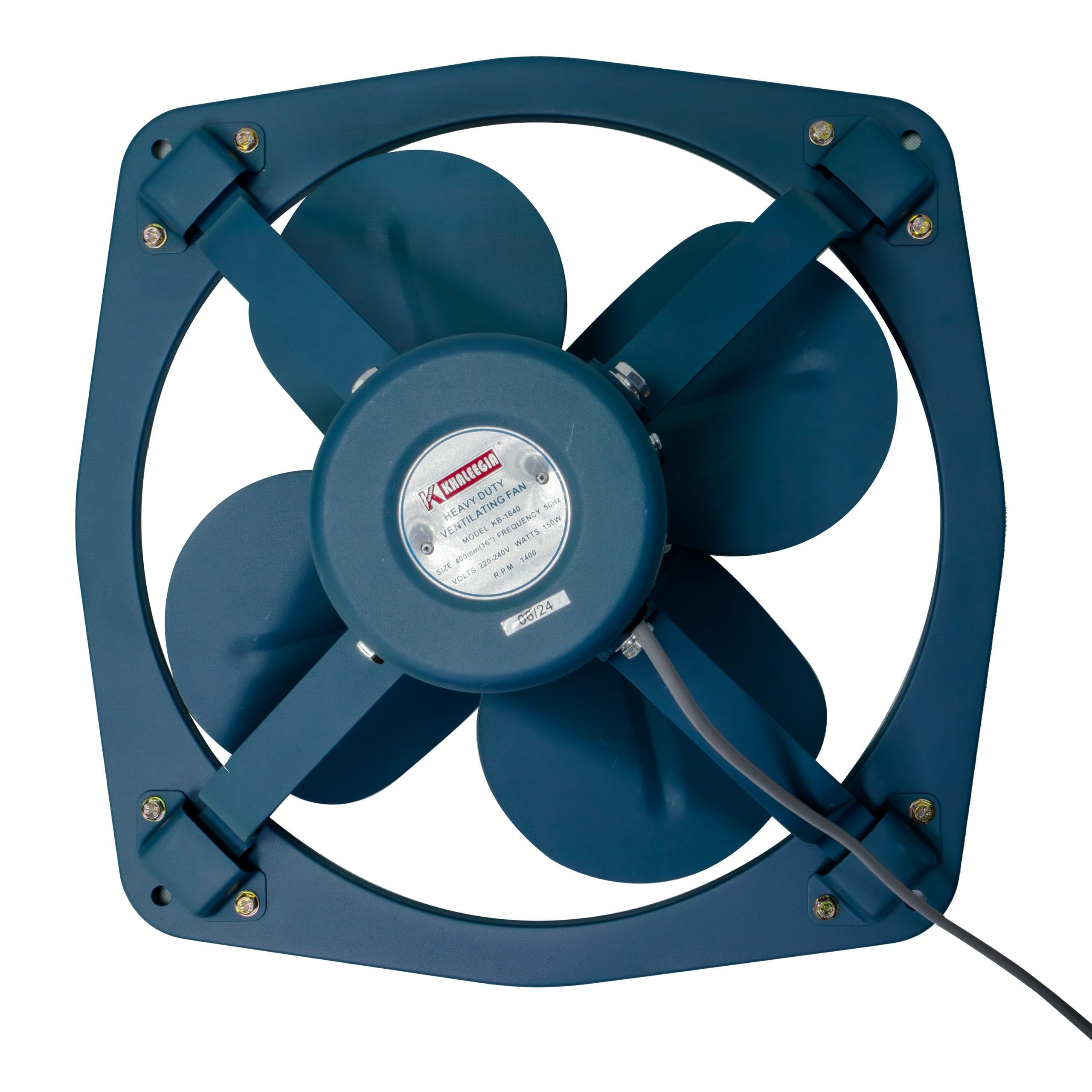 KB1640-scaled-1.jpg KB-1640 - Khaleegia 16" Metal Body Heavy Duty Exhaust Fan - Image 1