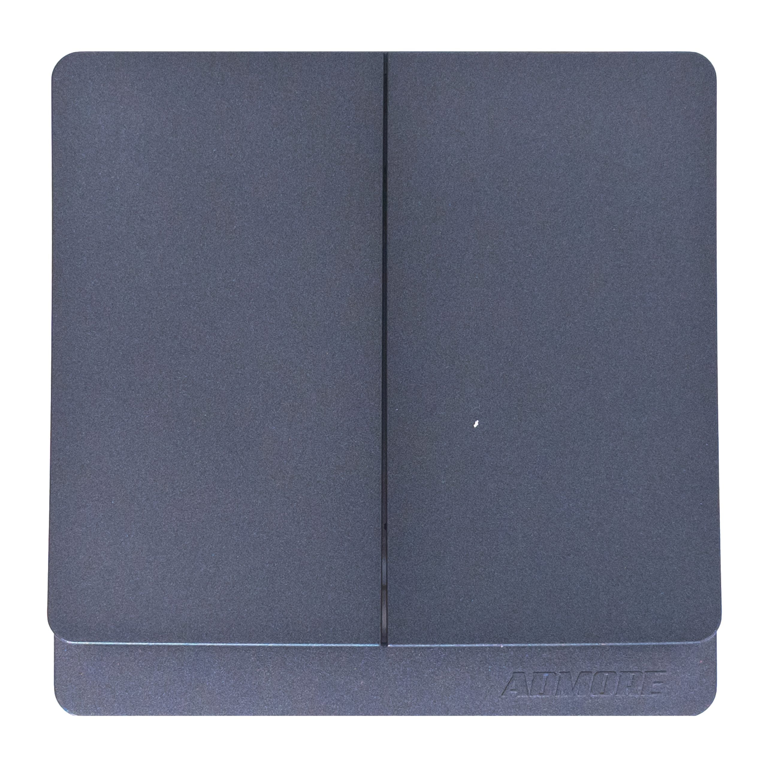 PC-303-scaled-1.jpg P-S004 - 2 Gang 2 Way Switch - PC Classic Range: Grey - Image 1