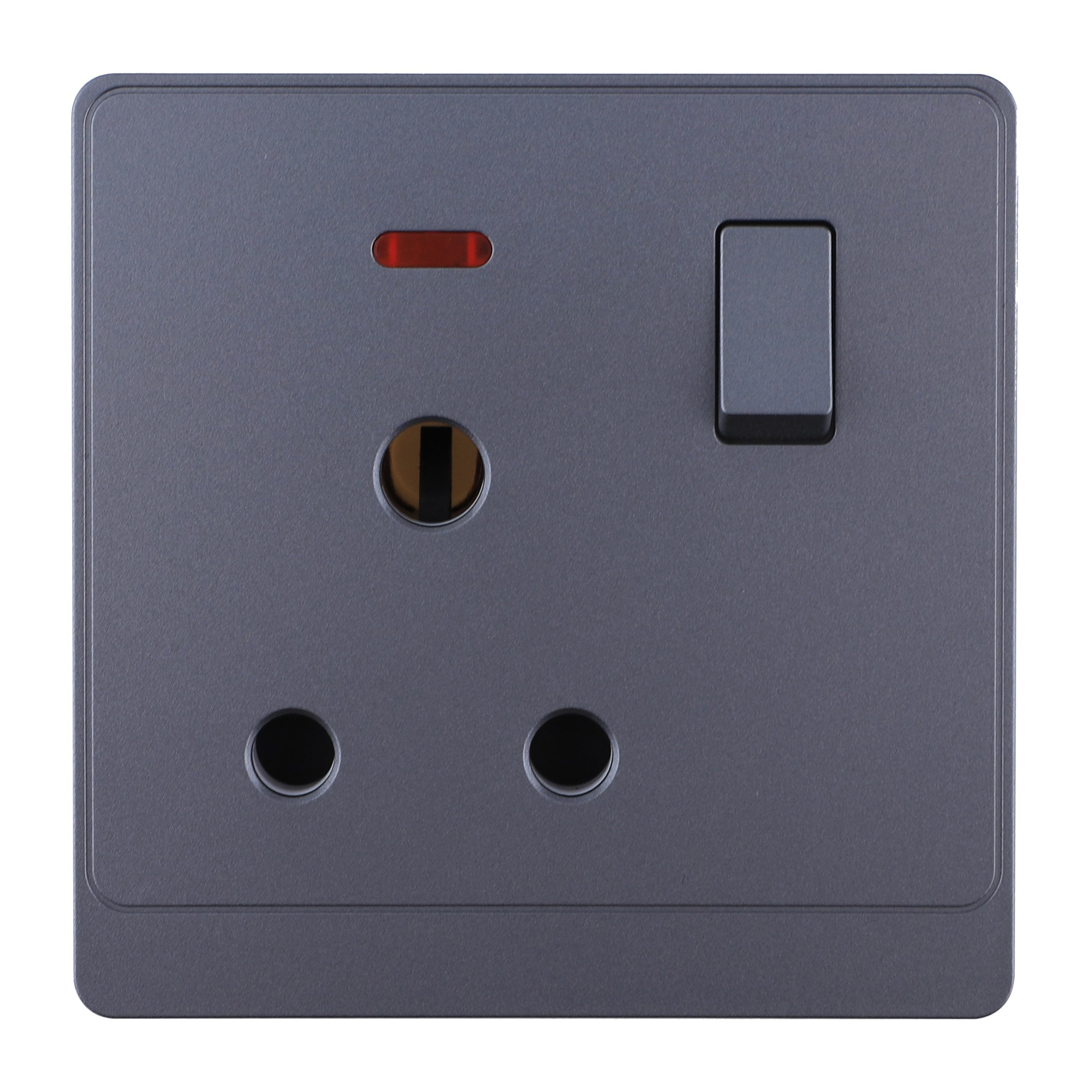 PC_0000_Layer-9-scaled-1.jpg P-S429 - 15A Switch Socket - PC Classic Range: Grey - Image 1