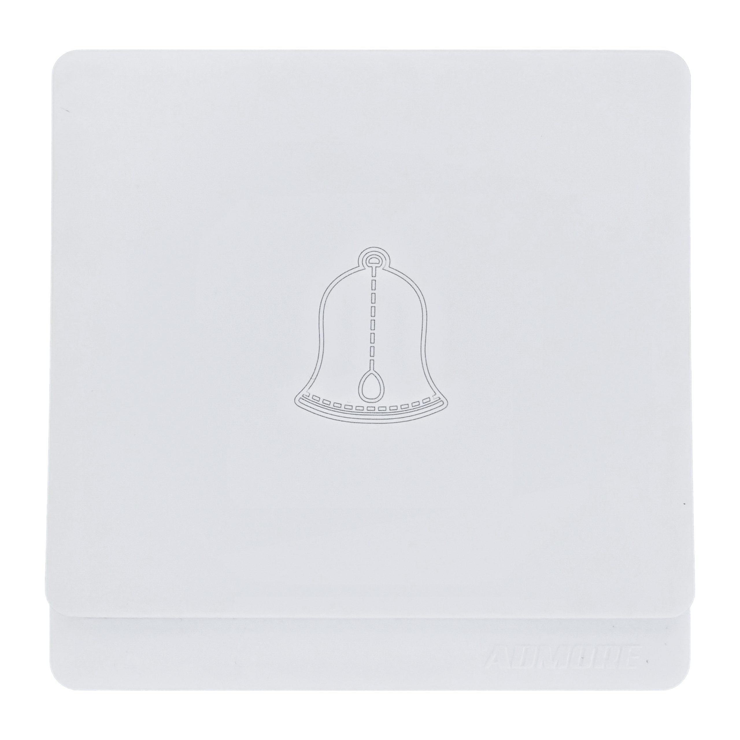 white_0012_Layer-26-scaled-1.jpg P-W017 - 10A Bell Push Switch -PC Classic Range: White - Image 1