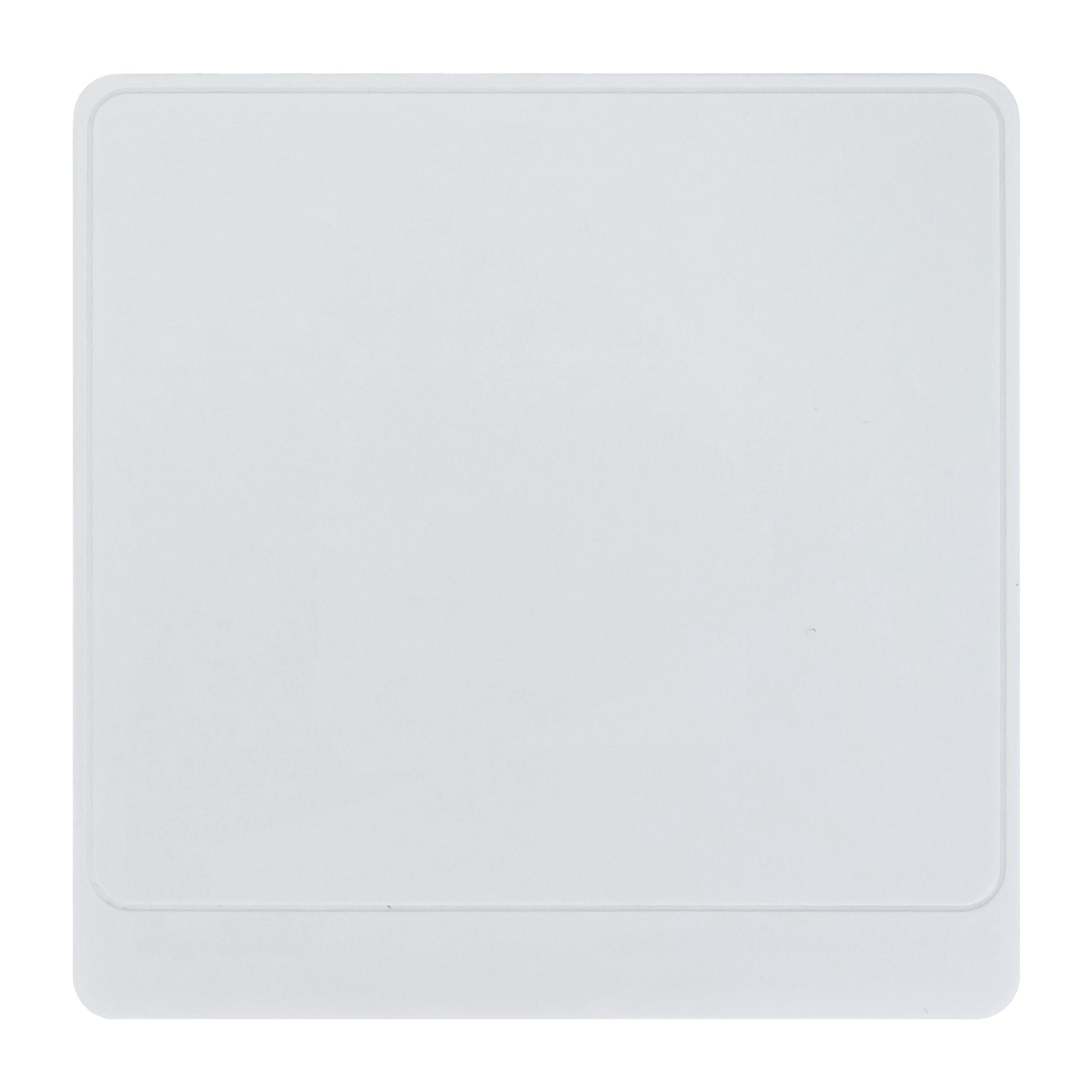 white_0018_Layer-20-scaled-1.jpg P-W401 - 1 Gang Blank Plate (3X3) -PC Classic Range: White - Image 1