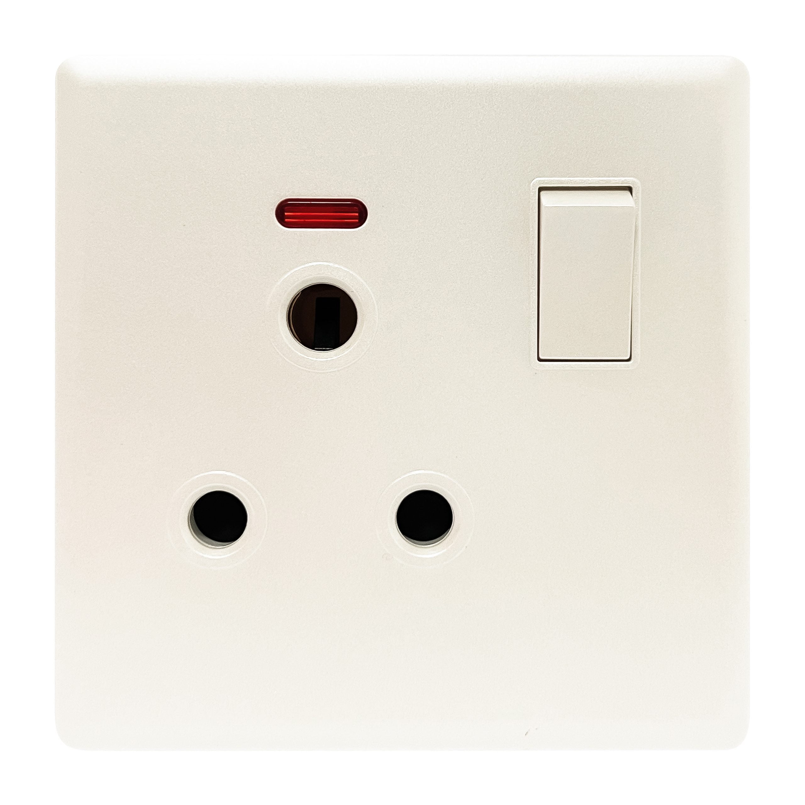 0004_PP429-scaled-1.jpg PP429 - 15A 1 Gang Switch Socket - Elegant Pearl White - Image 1