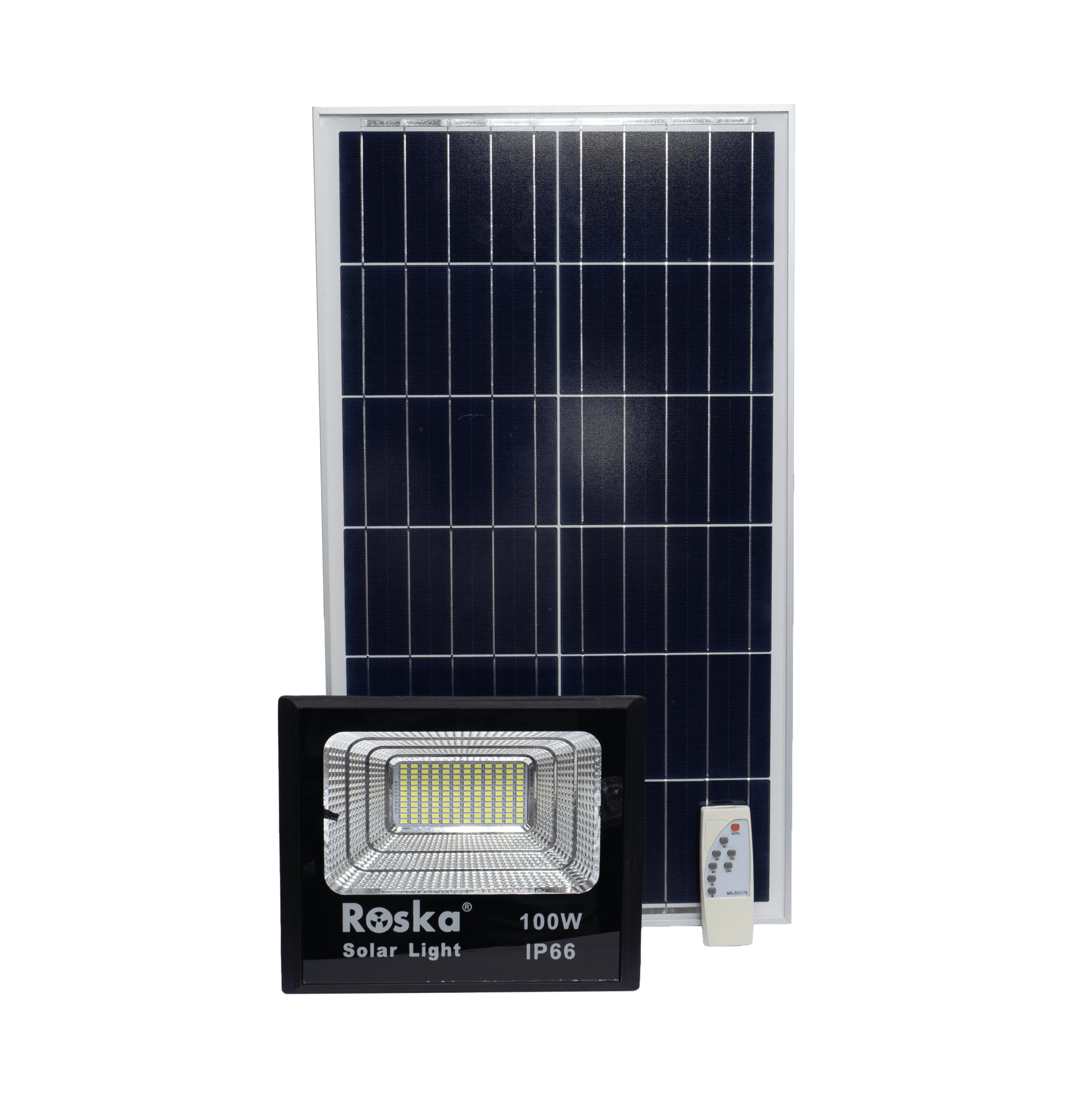 R-100SFl-1.png R-100SFL - Roska 100W Solar LED Flood Light - Image 1