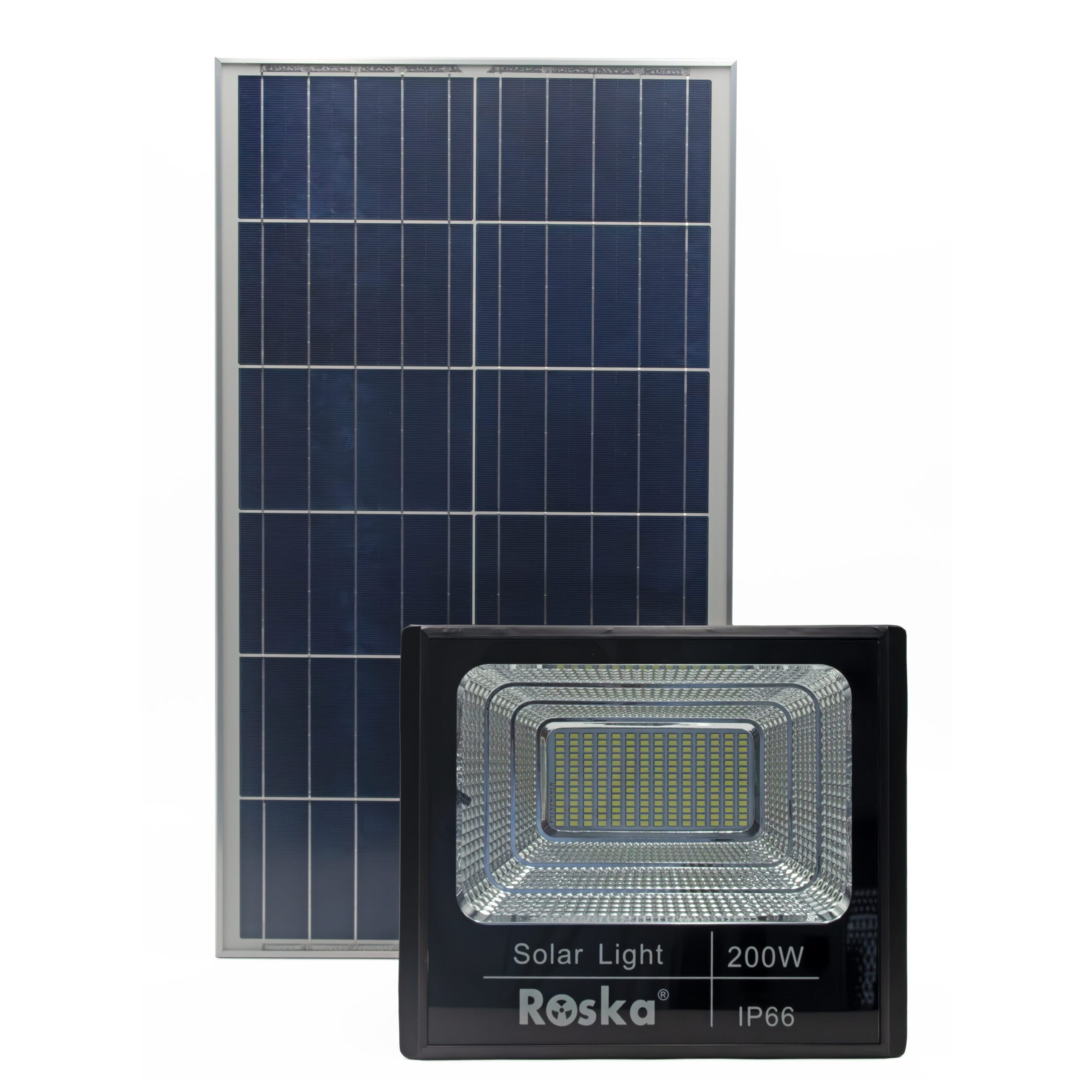 R-200SFL-scaled-1-1.jpg R-200SFL - Roska 200W Solar LED Flood Light - Image 1