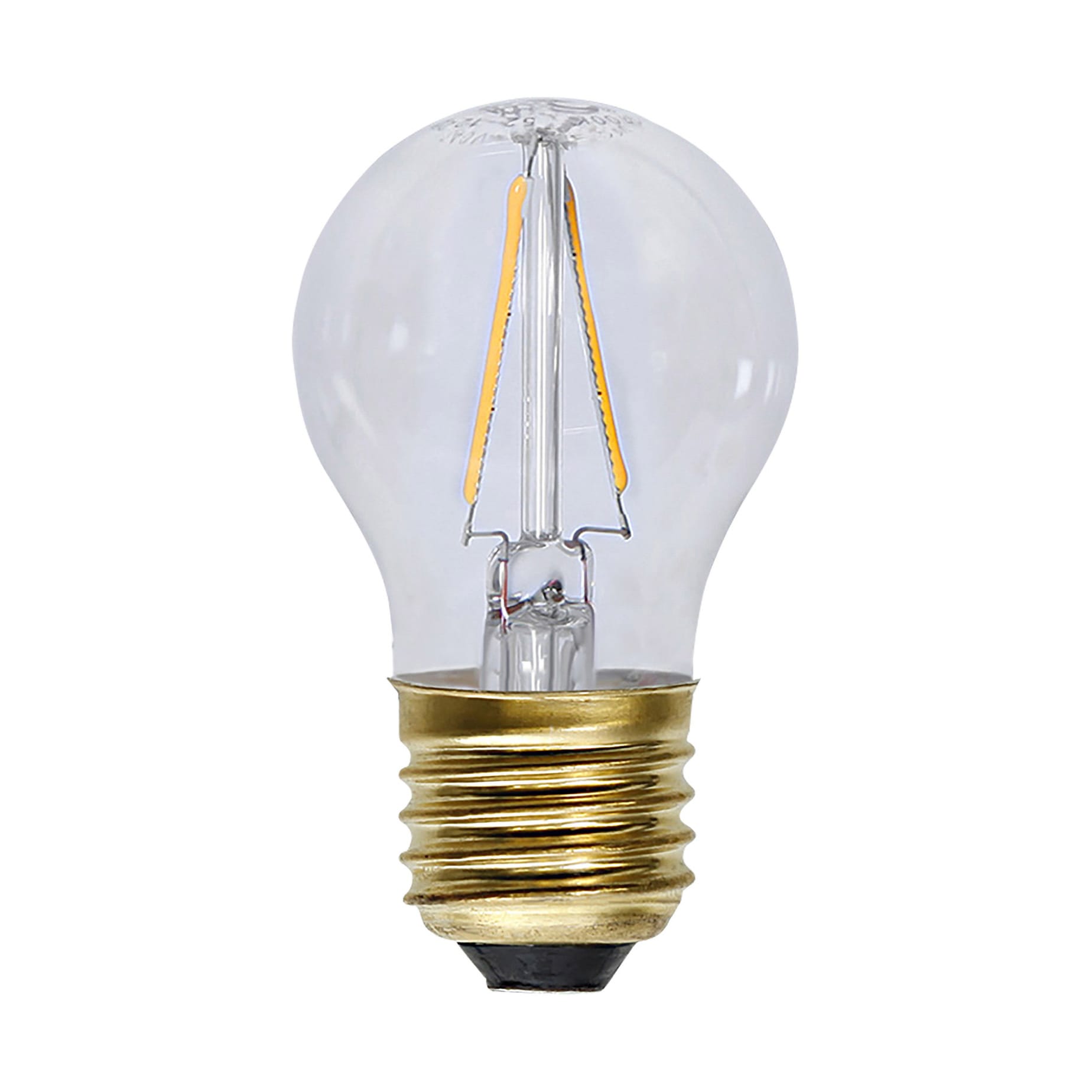 g45-filament-Enhanced-SR-1.jpg R-G45E27 - Roska 4W Warm white E27 Clear Glass Filament Ball Lamp (Pack of 10) - Image 1
