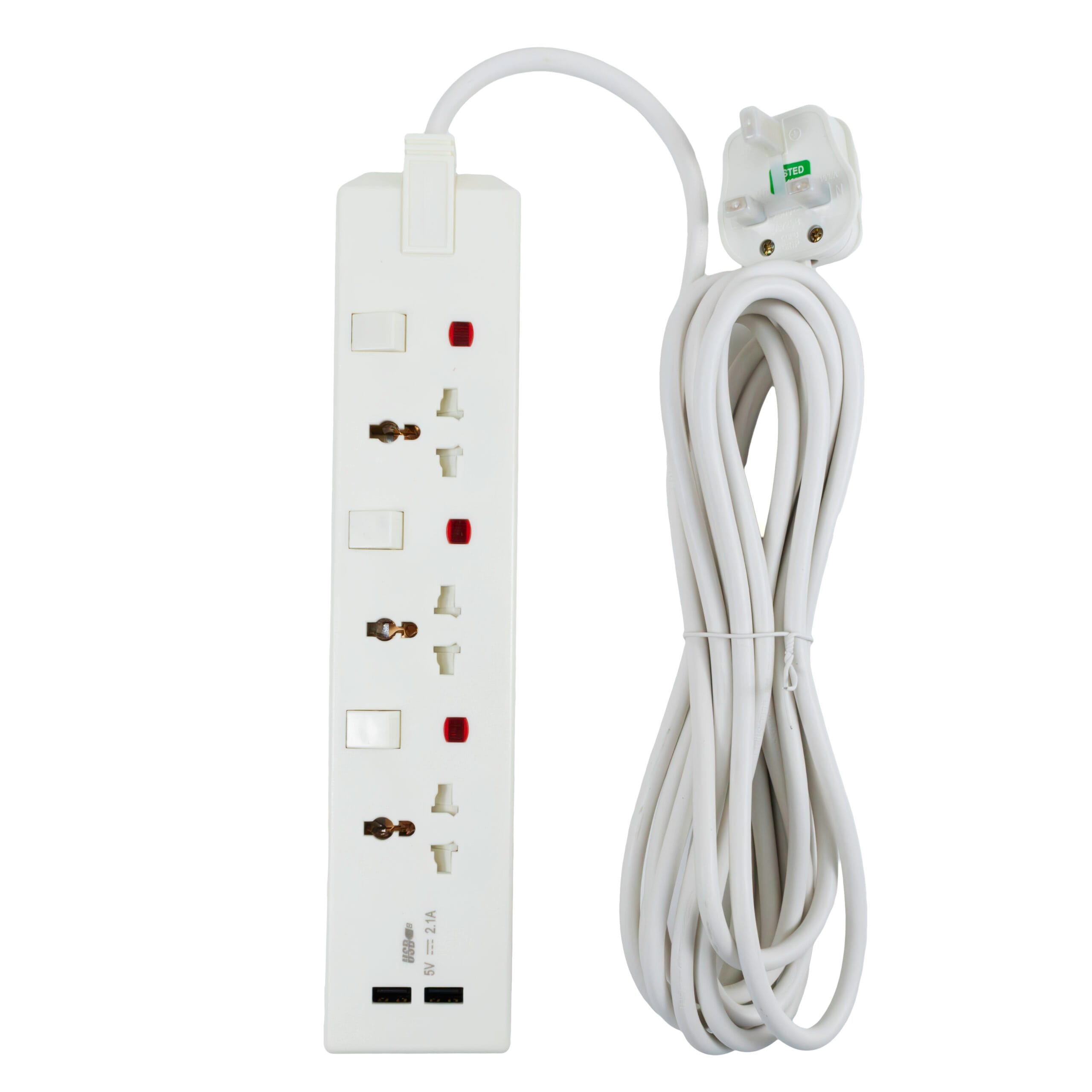 nn_0001_Layer-6-scaled-1.jpg SB01683 | Admore 3 Gang 13A 5 Meters Universal Switched Socket Extension with 2 USB Charging Ports - Image 1