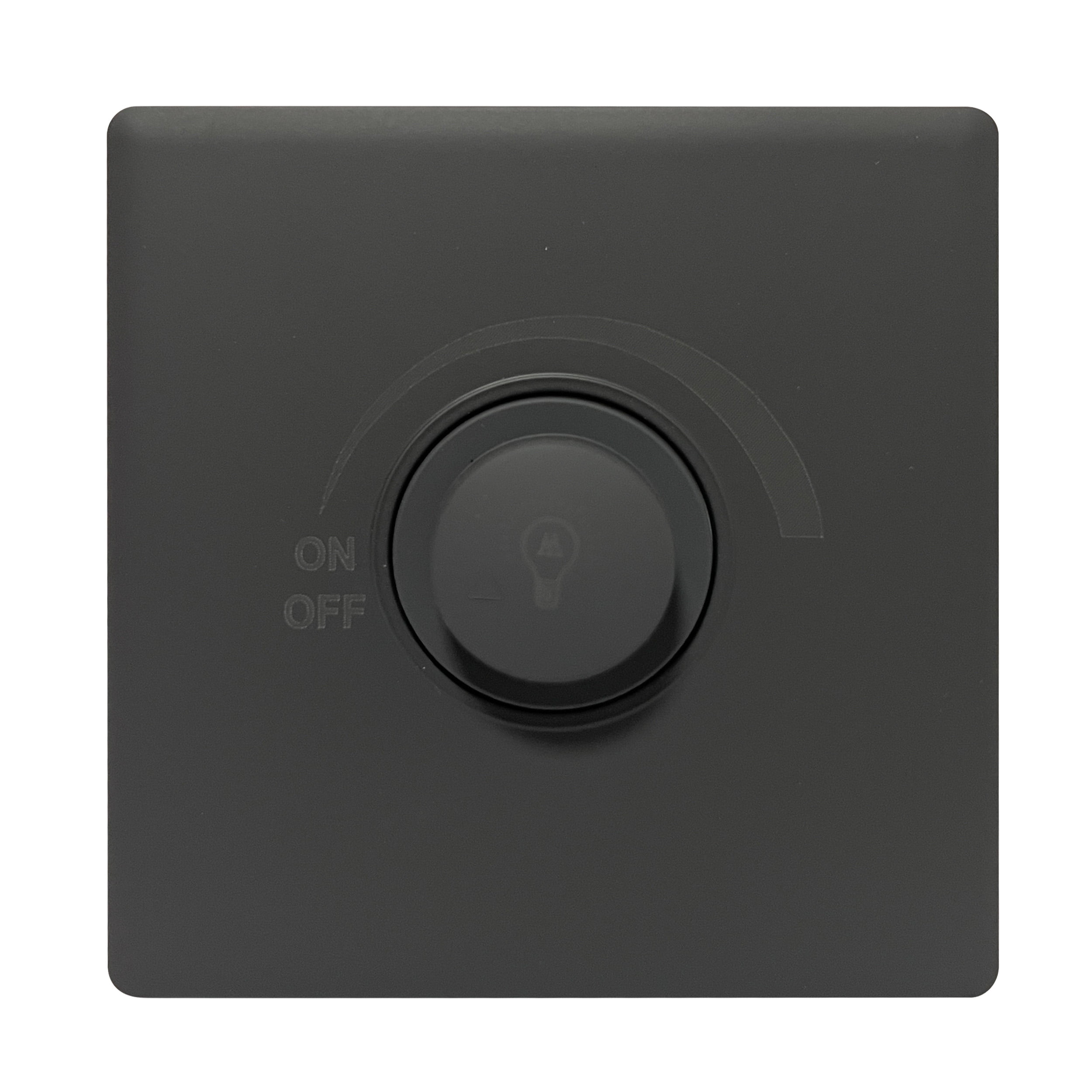 SB500-1.jpg SB500 - Light Dimmer 500W - Elegant Soft Touch: Grey - Image 1