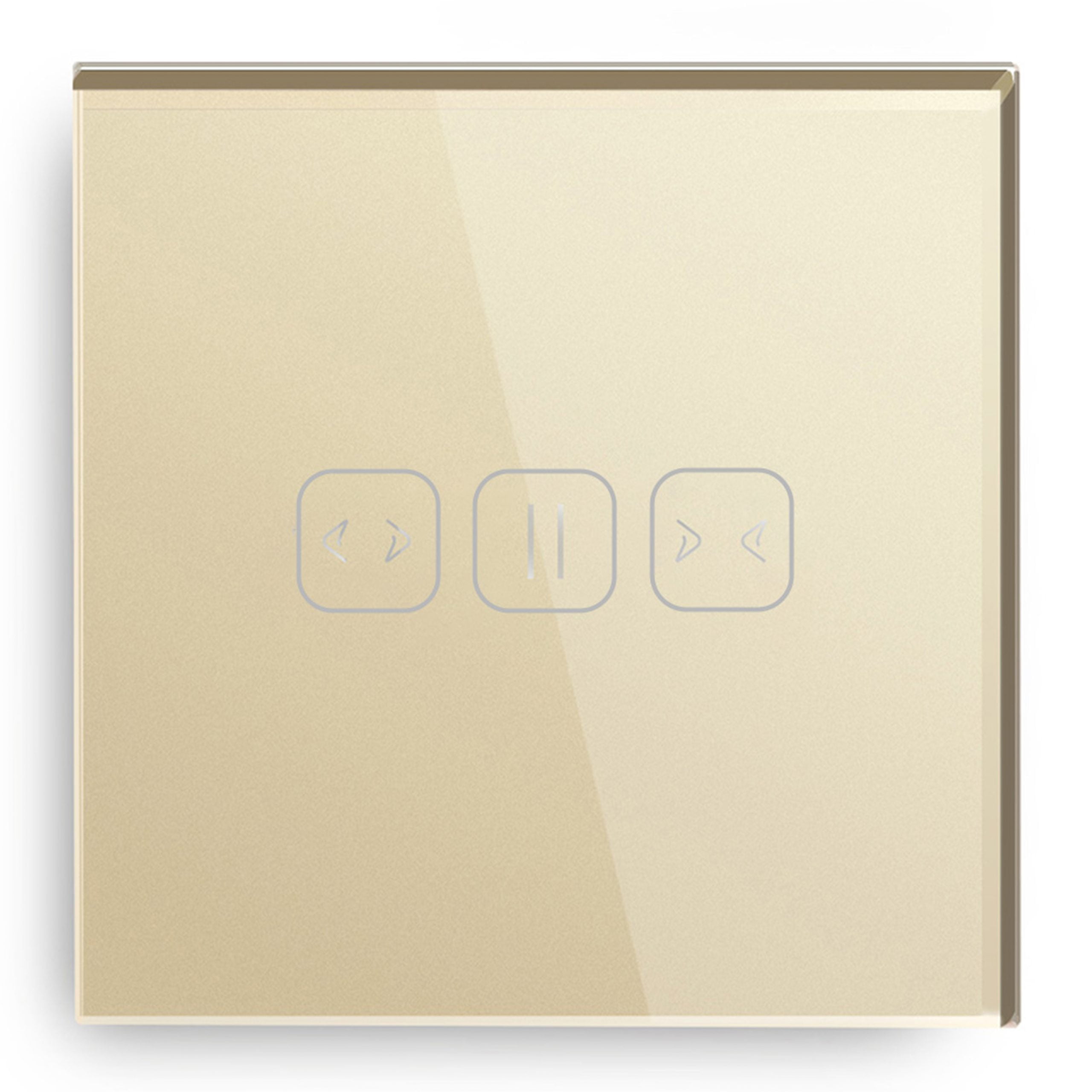 Untitled-1-Recovered.psd_0011_窗帘金色-scaled-1-1.jpg SSW-D10ZG - Admore 1 Gang Gold Zigbee Curtains Smart Touch Switch (Left & Right ) - Image 1