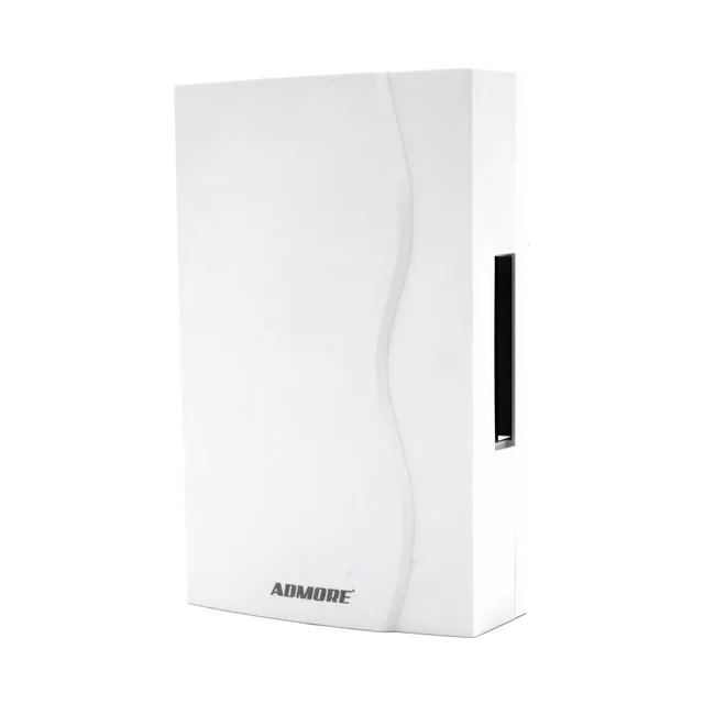 Admore Wired Mechanical Ding-Dong Door Chime — AC-Powered, Classic Two-Tone (A-DB03)