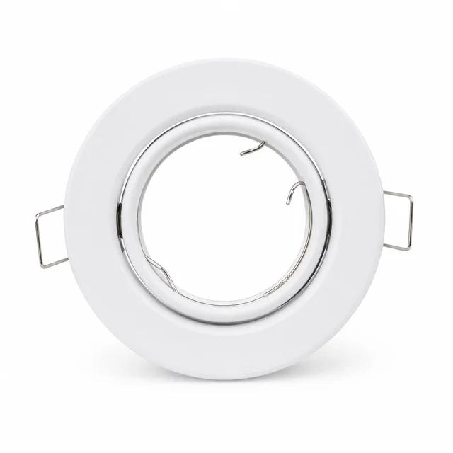 Roska MR16 Halogen-Style Recessed Downlight Fitting — White (R-MR16W)