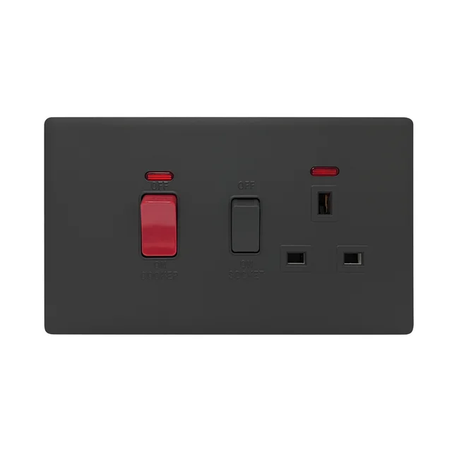 Admore Cooker Control Unit — Elegant Soft Touch Grey (SB331)