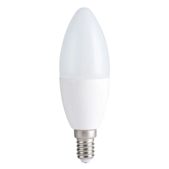 Roska 7W E14 C37 LED Candle Lamp — Warm White (R-7WW)