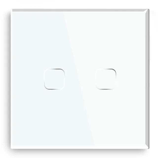 Admore 2-Gang White Zigbee Smart Touch Switch (SSW-002Z)