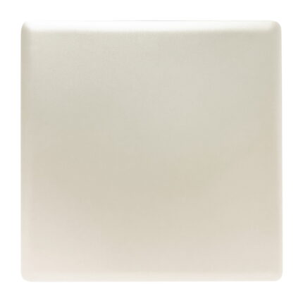 PP401 - Blank Plate - Elegant Pearl White