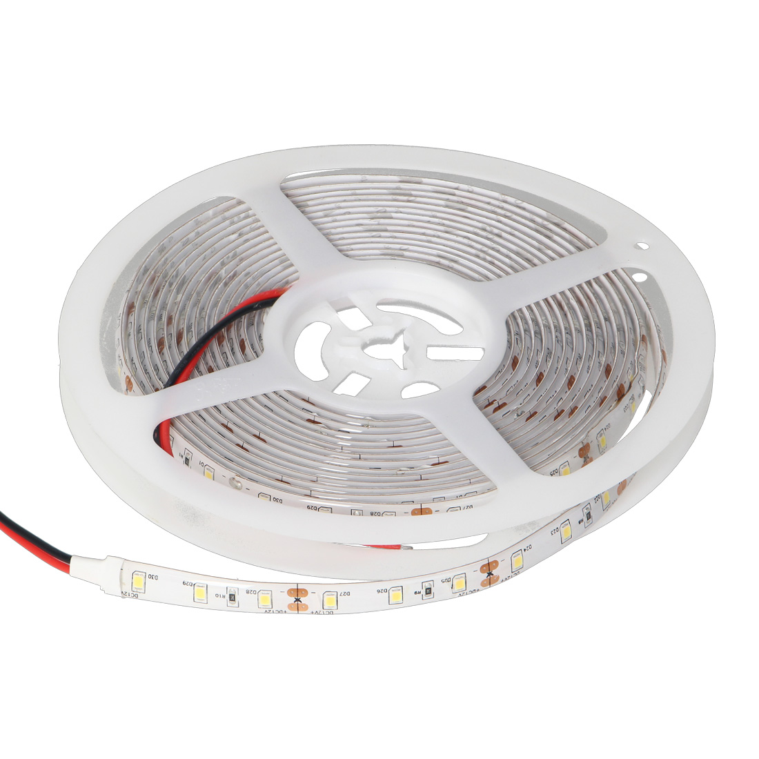 12SMD A-12VSMD-DL - Admore 5M 10W 12vDC Strip Light with Adopter 2.5Cm Cut 6000K - Image 1