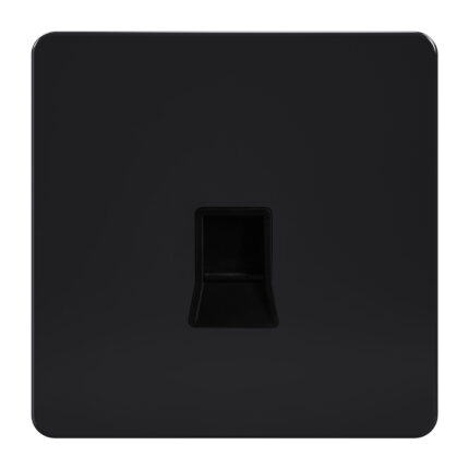 AB4146 - Rj45 1G Data Socket (Cat-6) - Metal Series: Black Nickel
