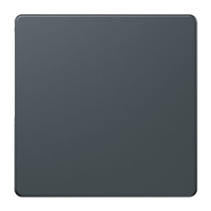 AS401 - 1 Gang Blank Plate - Metal Series: Spruce Blue