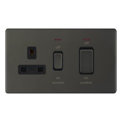 AU331 - Cooker Unit - Metal Series: Umber