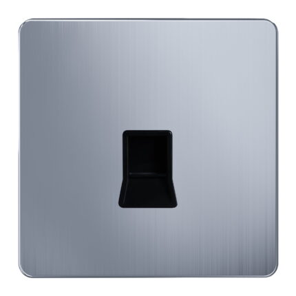 AC4146 - Rj45 1G Data Socket (CAT6) - Metal Series: Chrome