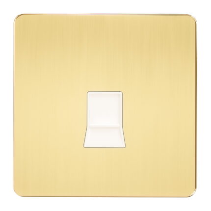 A4146 - Rj45 1G Data Socket (Cat-6) -Metal Series: Gold