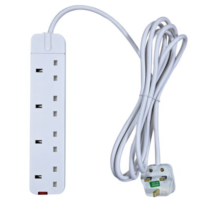 SB01177 | Admore 4 Gang 13A 5 Meters Slim Socket Extension