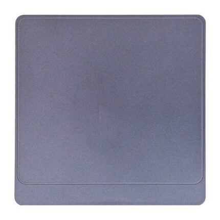P-S401 - 1 Gang Blank Plate (3X3) - PC Classic Range: Grey