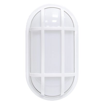 R-18WGW - Roska 18W LED Bulkhead Wall Light with White Grill
