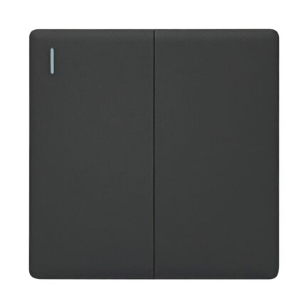 SB304 - 2 Gang 2 Way - Elegant Soft Touch: Grey