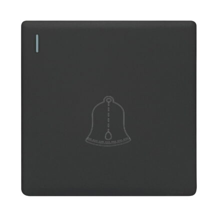SB317 - Door Bell Switch - Elegant Soft Touch: Grey