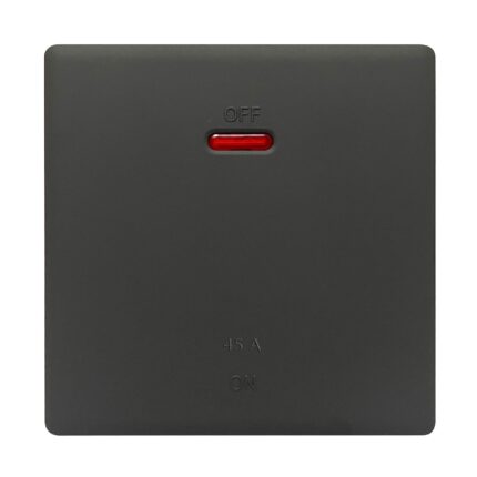 SB327 - 45A Dp  Switch - Elegant Soft Touch: Grey