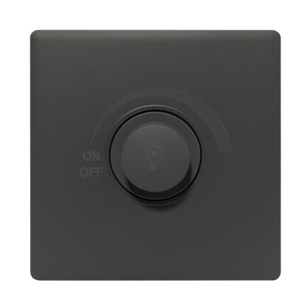 SB500 - Light Dimmer 500W  - Elegant Soft Touch: Grey