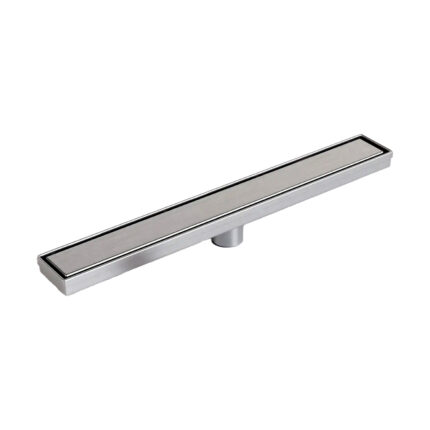 SD-04 - Eurospring Stainless Steel 10x45cm Hidden Linear Floor Drain (Brushed Finished)