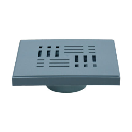 SP-26 - Eurospring 15x15cm PVC Floor Drain (Grey)