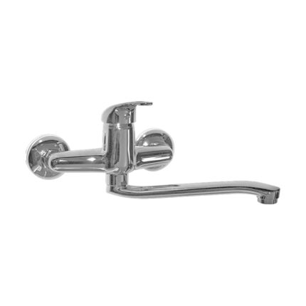 SS-05 - Eurospring Wall-Mounted Sink Mixer (Chrome)