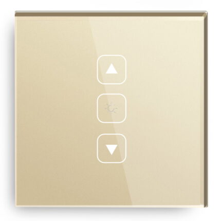 SSW-FDZ-G - Admore 1 Gang Gold Zigbee Smart Dimmer Touch Switch Switch