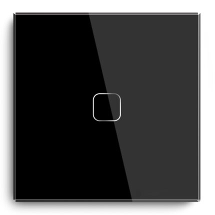 SSW-001Z-B - Admore 1 Gang Black Zigbee Smart Touch Switch