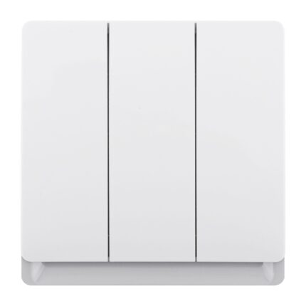 P-R306 - 3 Gang 2 Way Switch - PC Royal Series: White