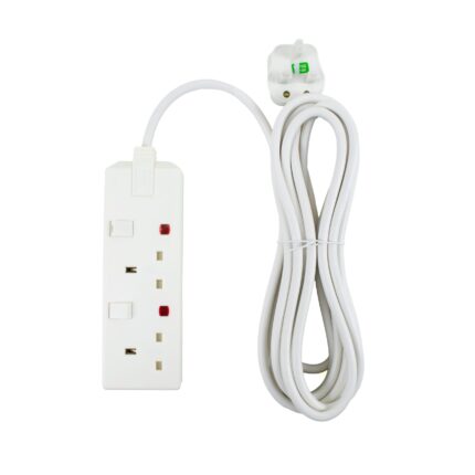 SB01174 | Admore 2 Gang 13A 5 Meters Switched Socket Extension