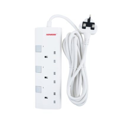 A-E33 | Admore 3 Gang 13A Switched Socket Extensions (3 Meters)