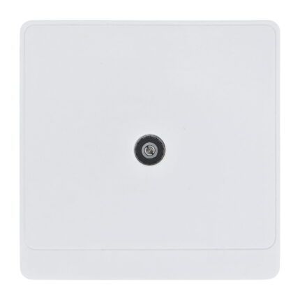 P-W432 - Tv Socket -PC Classic Range: White